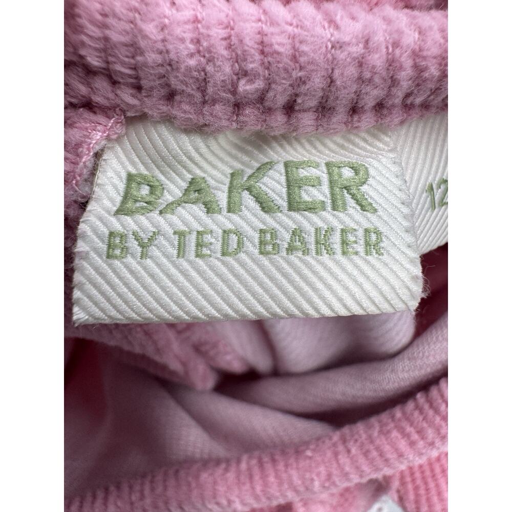 Ted Baker Girls Pink One Piece Romper Long Sleeve Size 12‎ Months 12M - Picture 10 of 14